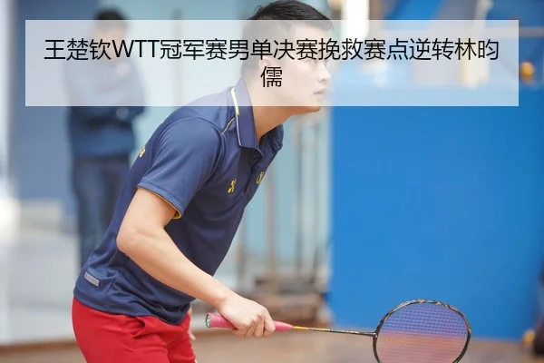 王楚钦WTT冠军赛男单决赛挽救赛点逆转林昀儒